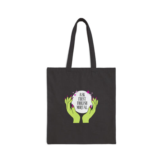Cotton Canvas Tote Bag