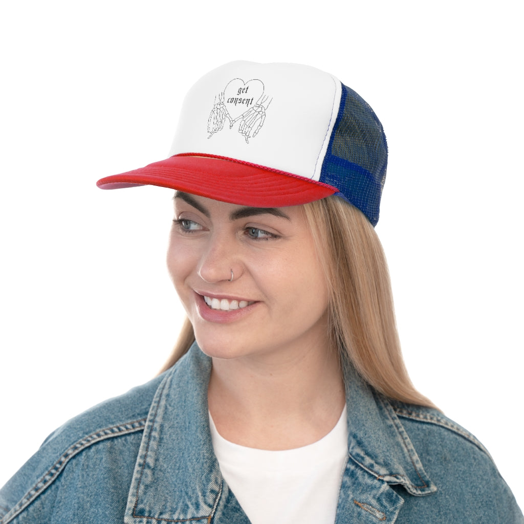 Get Consent Trucker Caps