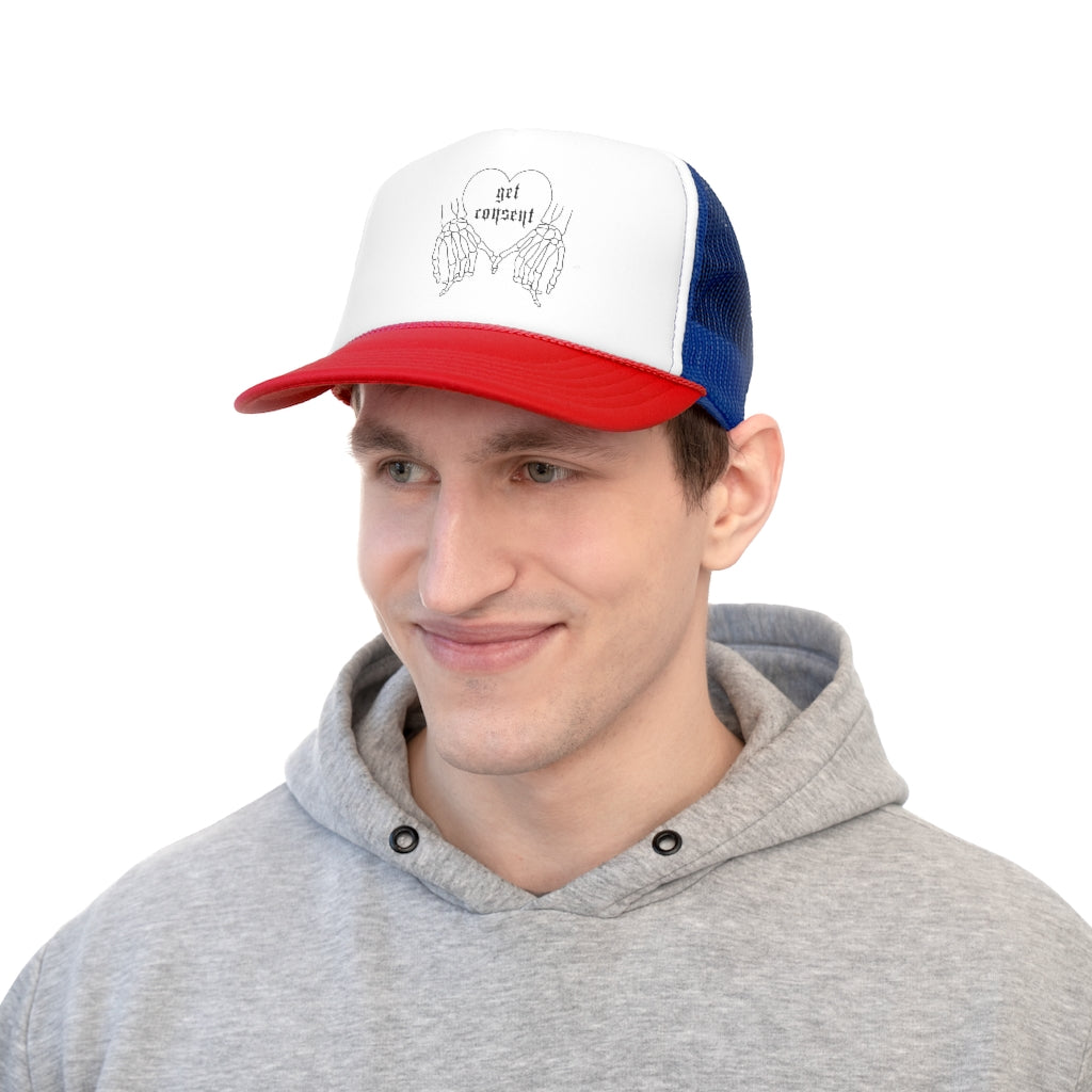Get Consent Trucker Caps
