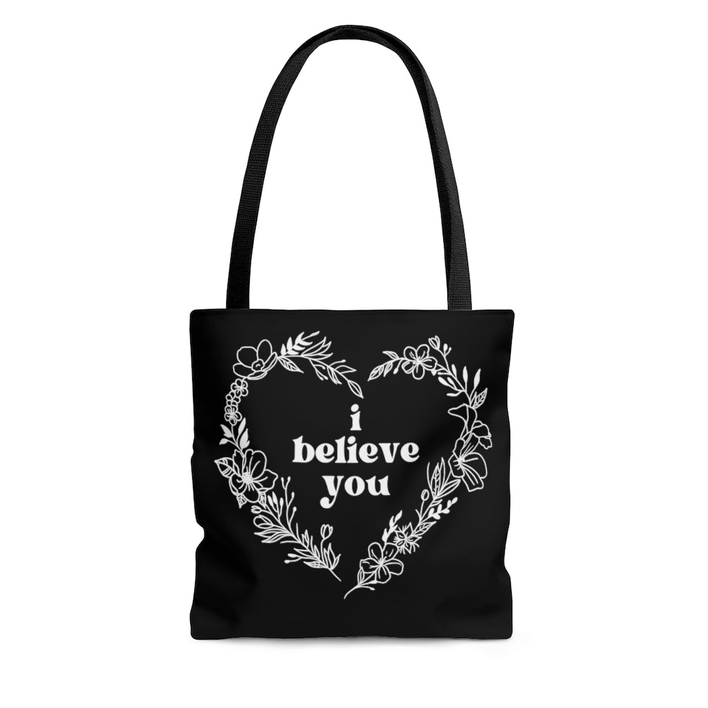 Consent Flower Tote Bag