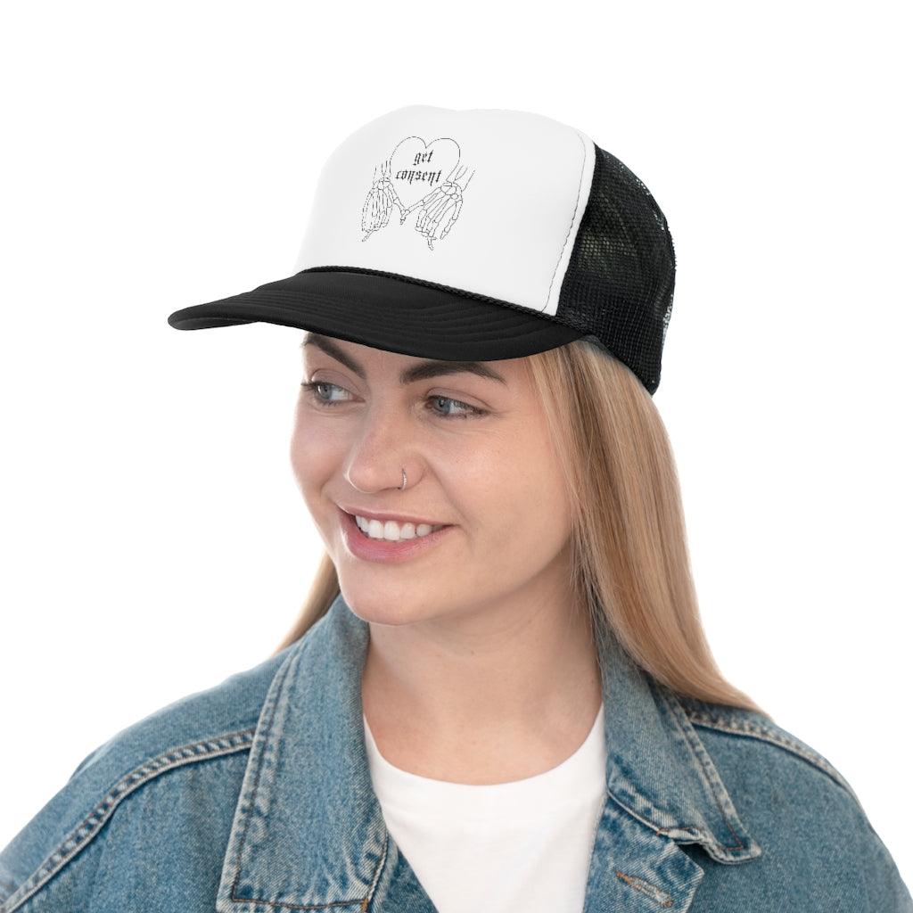 Get Consent Trucker Caps