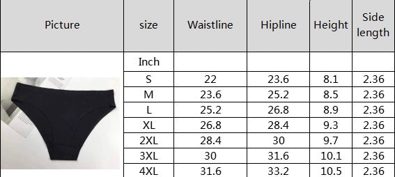 "CLASSIC CONSENT" BLACK BIKINI SPANDEX BLEND 6 PACK