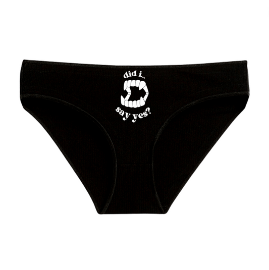 "CLASSIC CONSENT" BLACK BIKINI SPANDEX BLEND 6 PACK