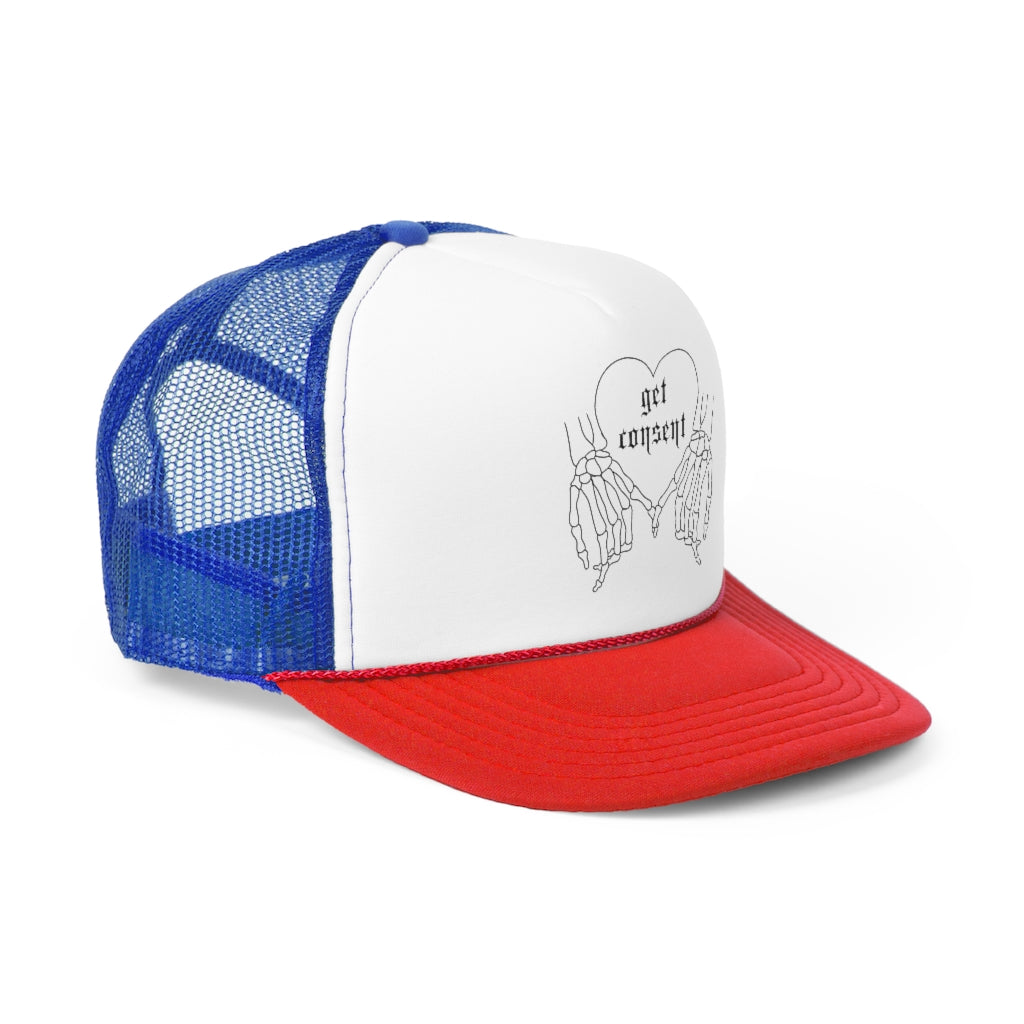 Get Consent Trucker Caps