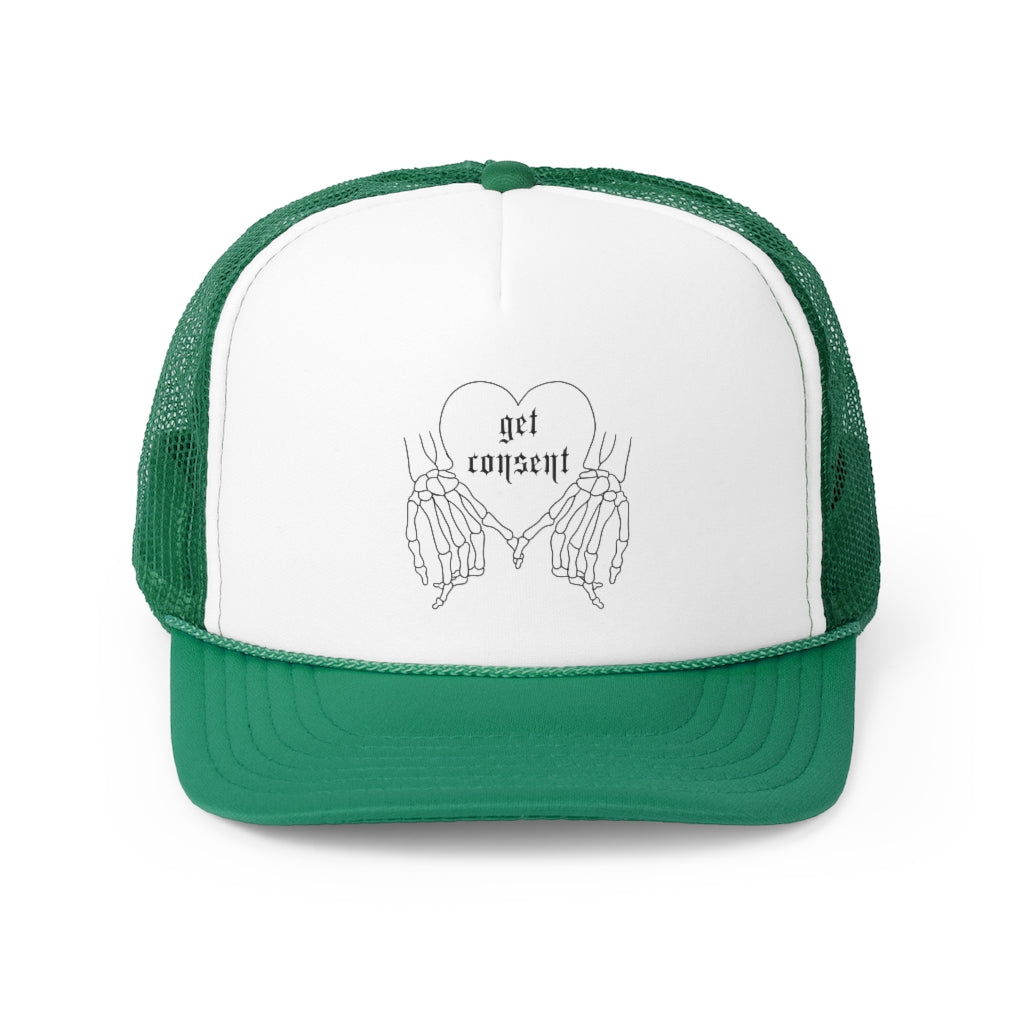 Get Consent Trucker Caps