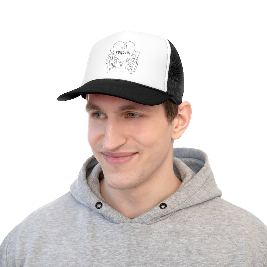 Get Consent Trucker Caps