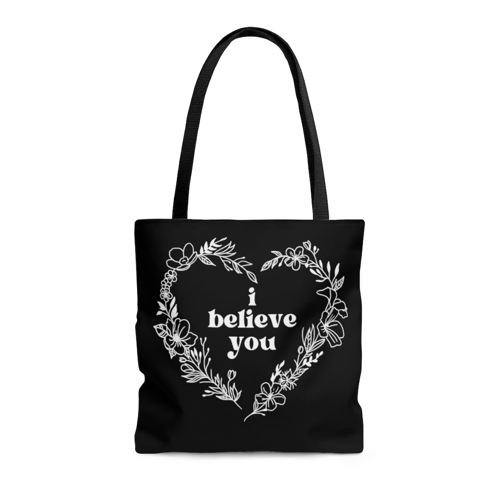 Consent Flower Tote Bag