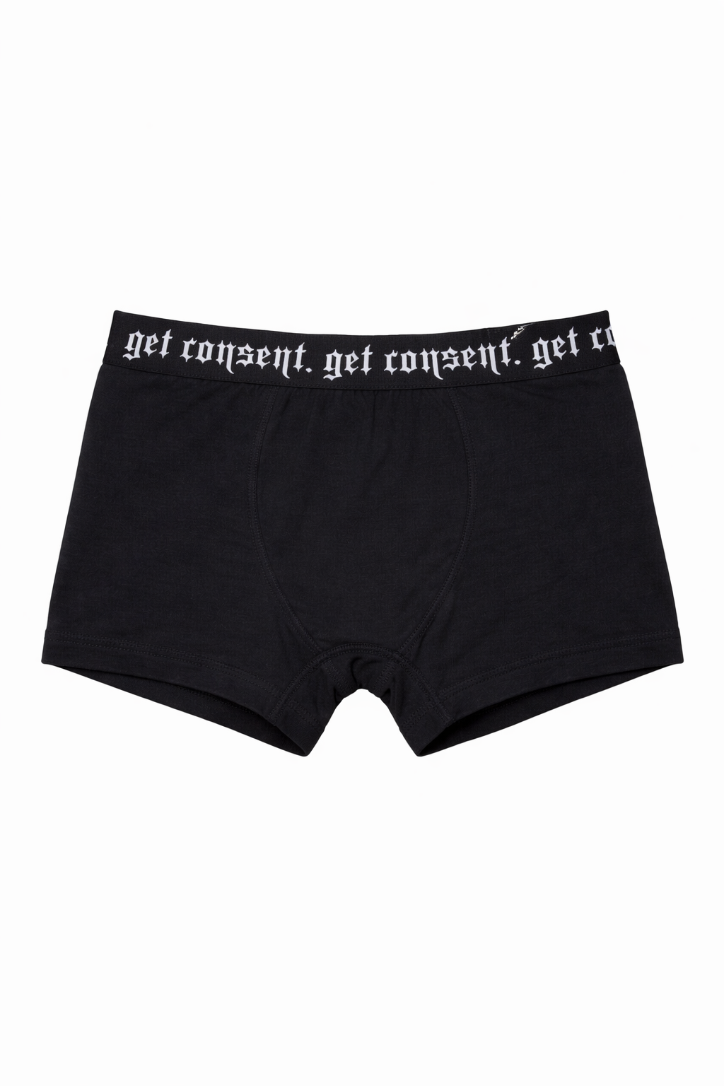 "Get Consent" Unisex Boxer Brief