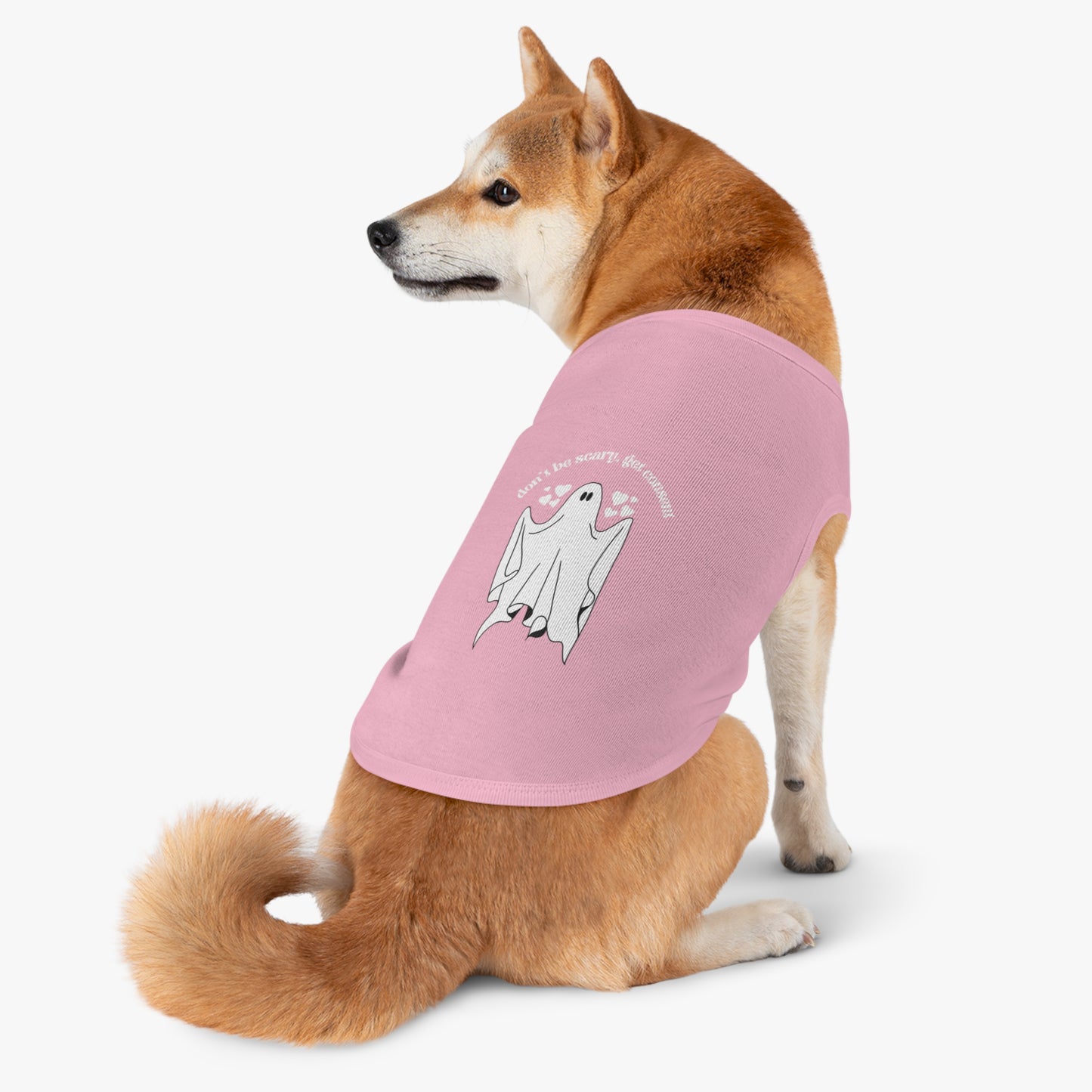 Consent Ghost Guy Pet Tank Top