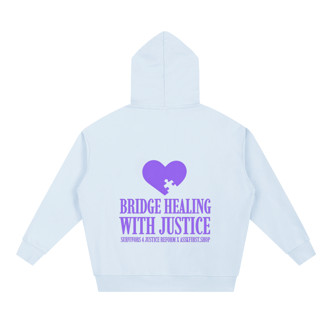 S4JR Puzzle Heart Heavyweight Hoodie