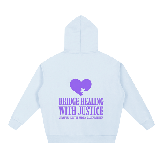 S4JR Puzzle Heart Heavyweight Hoodie