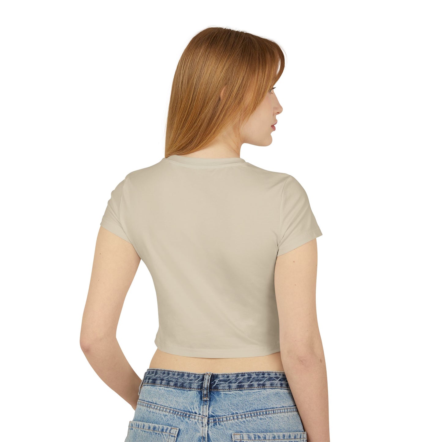SAFEBAE Women's Baby Tee - Cute Cropped Top, Casual Wear, Gift for Friends, Summer Fashion, Trendy Graphic Tee
