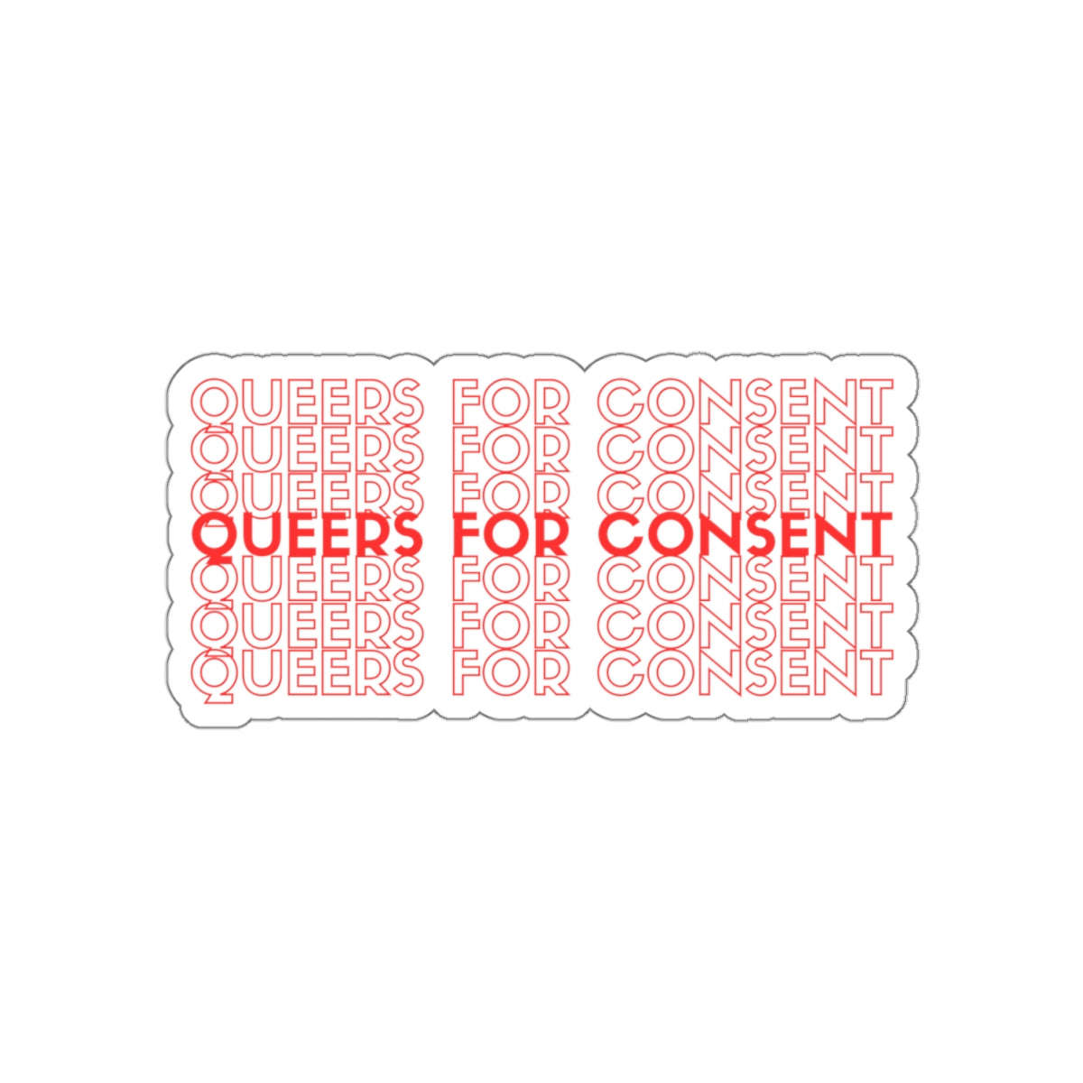 LGBTQ+ Kiss-Cut Stickers