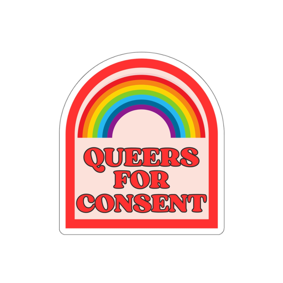 LGBTQ+ Kiss-Cut Stickers