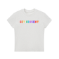 Get Consent PRIDE Essential Bodycon Crewneck T-Shirt