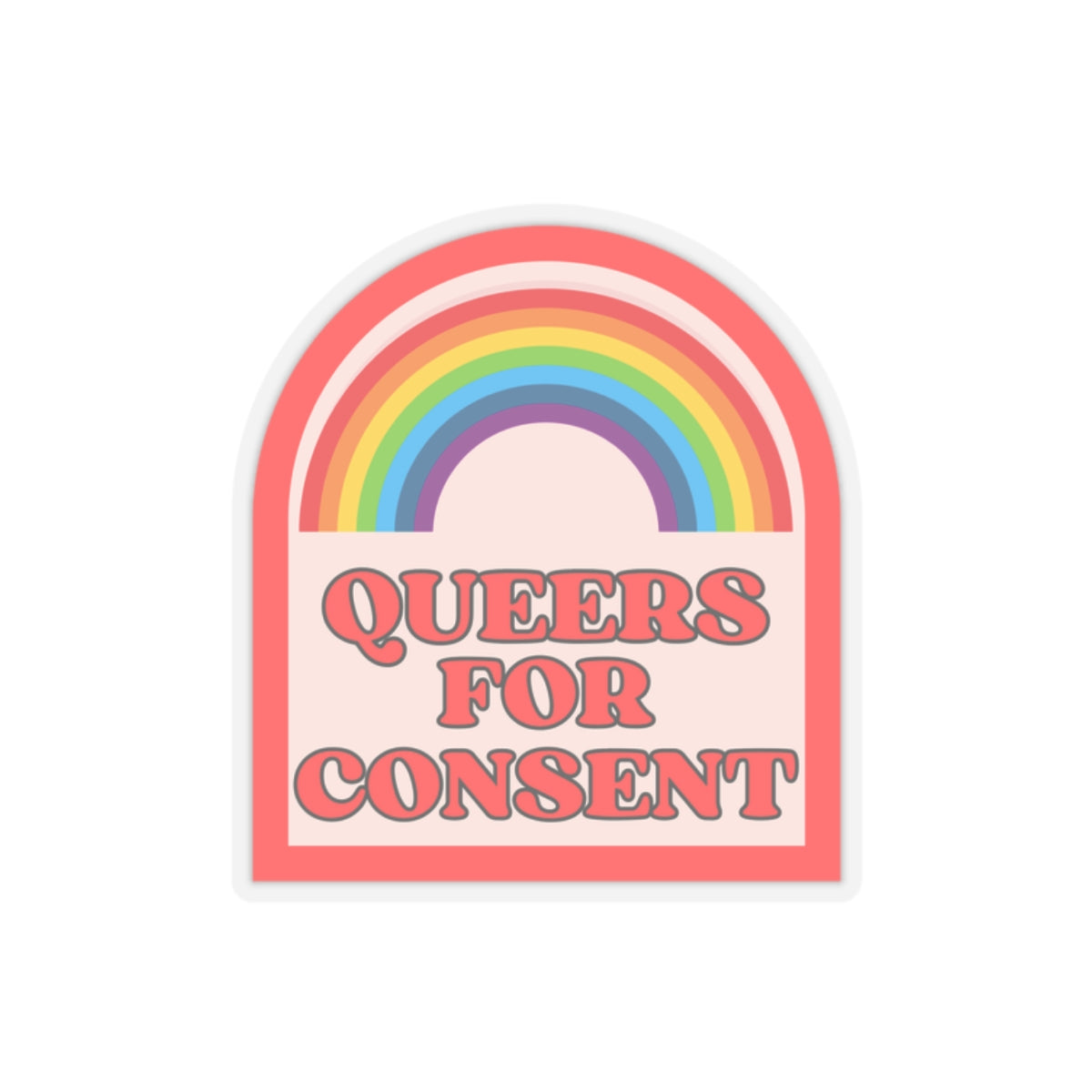 LGBTQ+ Kiss-Cut Stickers