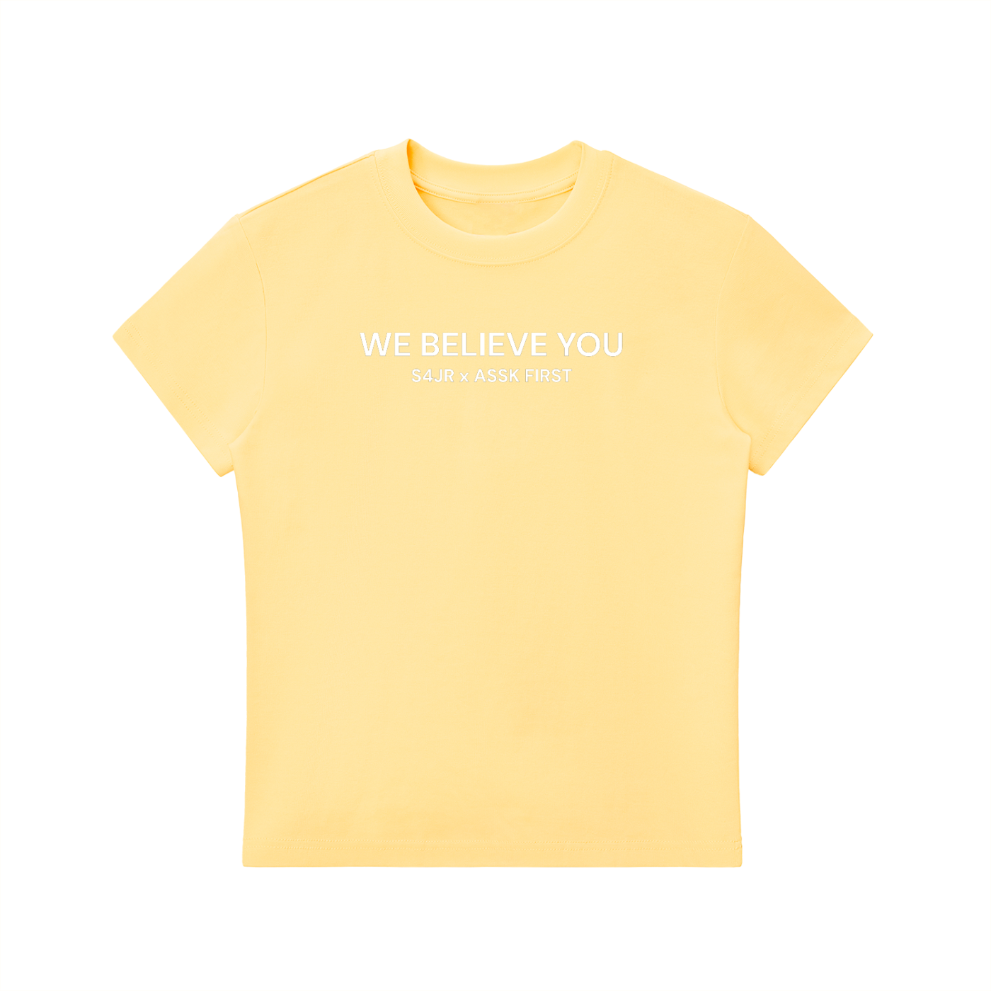 S4JR Bodycon Crewneck T-Shirt