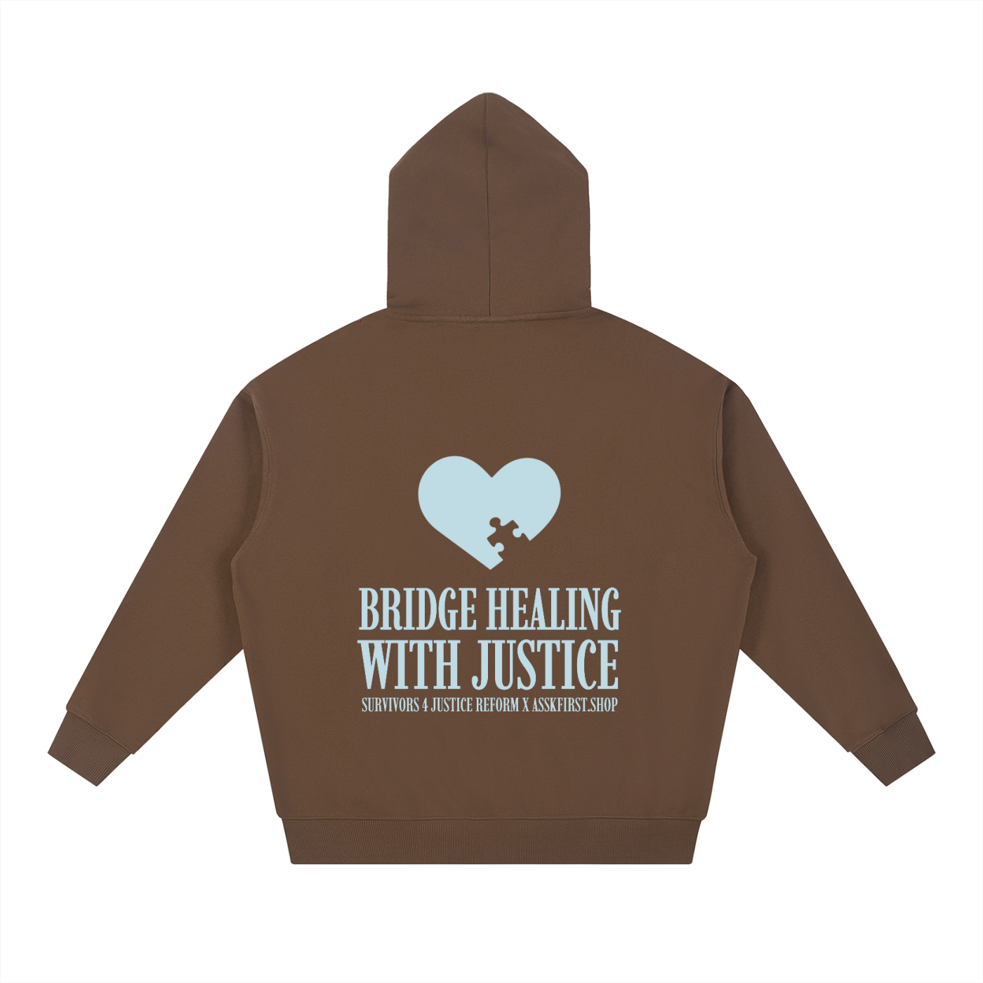 S4JR Puzzle Heart Heavyweight Hoodie