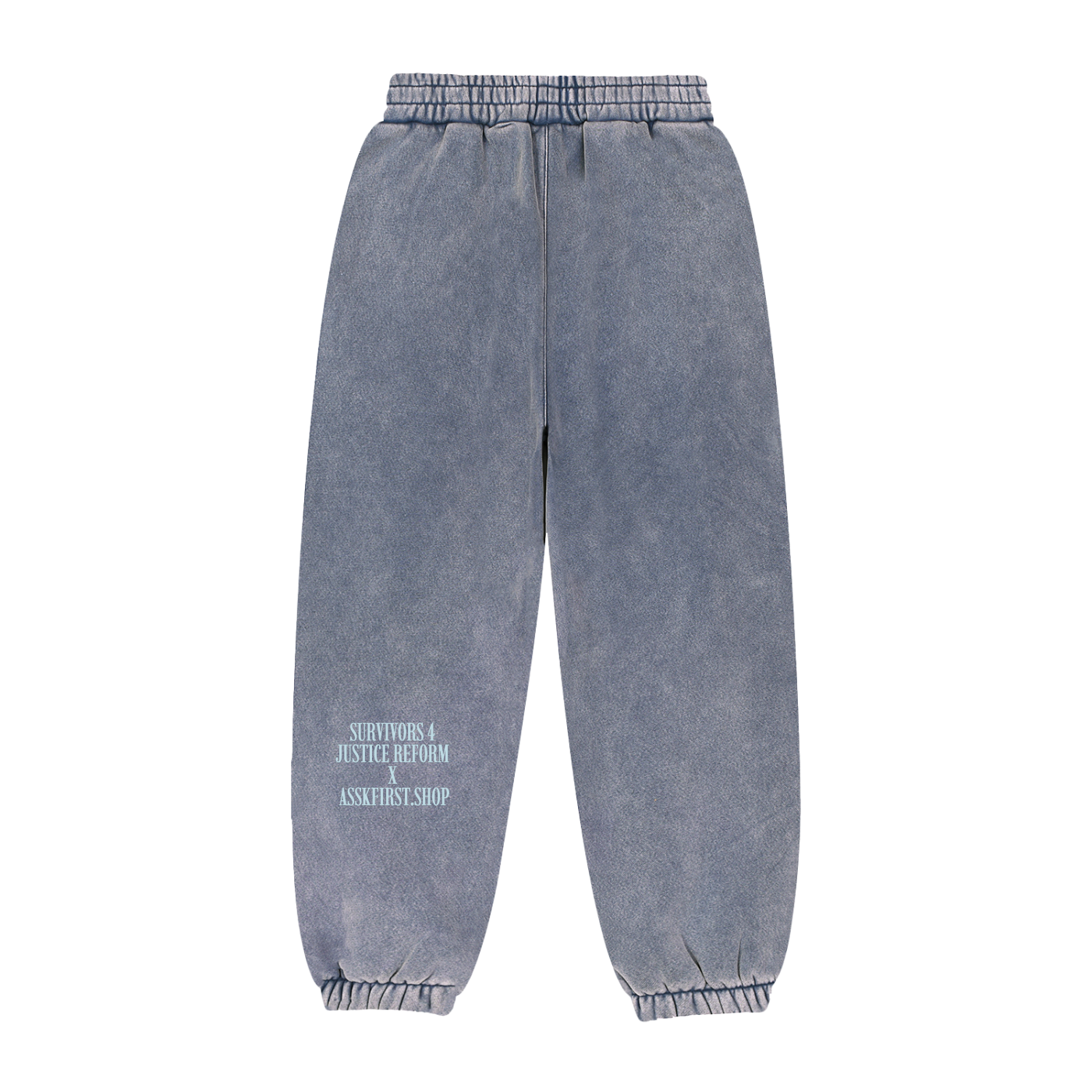 S4JR X ASSK FIRST Butterfly Fleeced Jogger Sweatpants