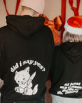 Cool Cats Get Consent - Dagger Kitty Hoodie 2.0