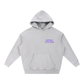 S4JR x Assk First Puzzle Heart Snow Wash Fleece Oversize Hoodie