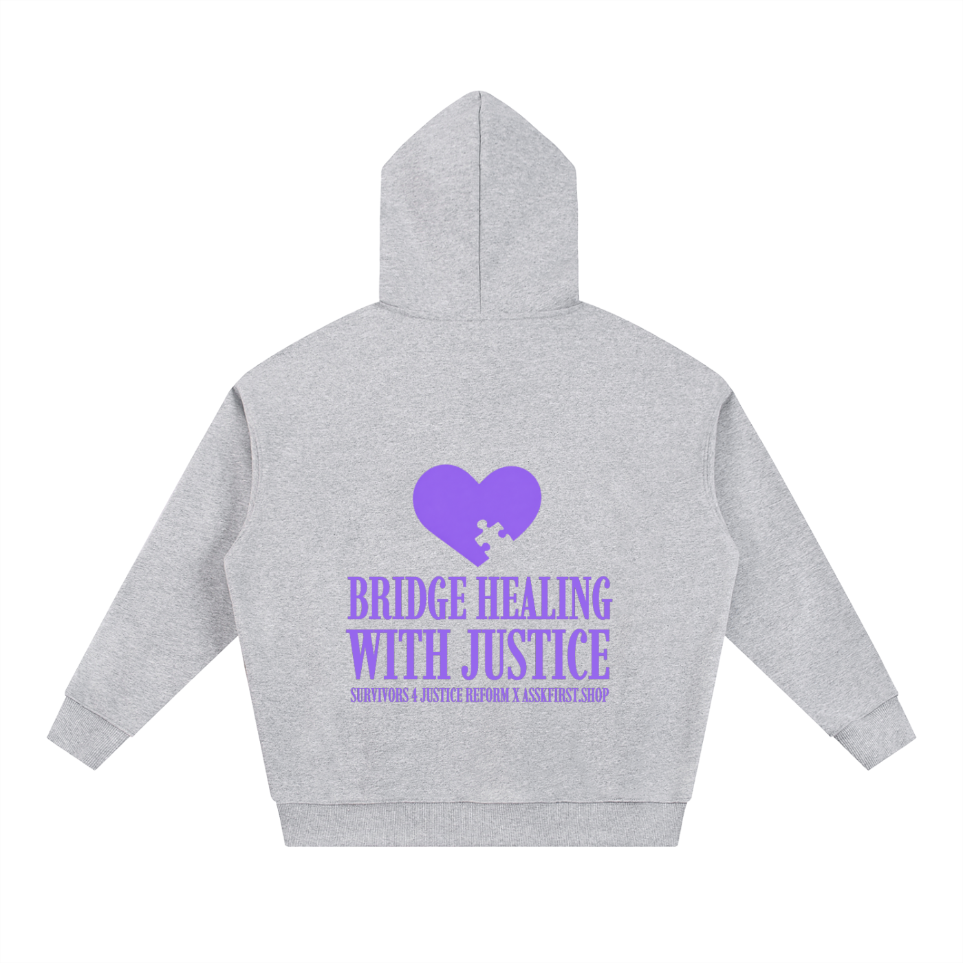 S4JR Puzzle Heart Heavyweight Hoodie