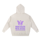 Snow Wash Fleece Oversize Hoodie