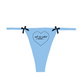 "ask me what I want" Bow Thong