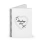 Healing Era Heart Spiral Notebook — Ruled Journal for Self-Care & Recovery