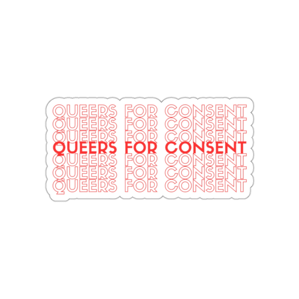 LGBTQ+ Kiss-Cut Stickers