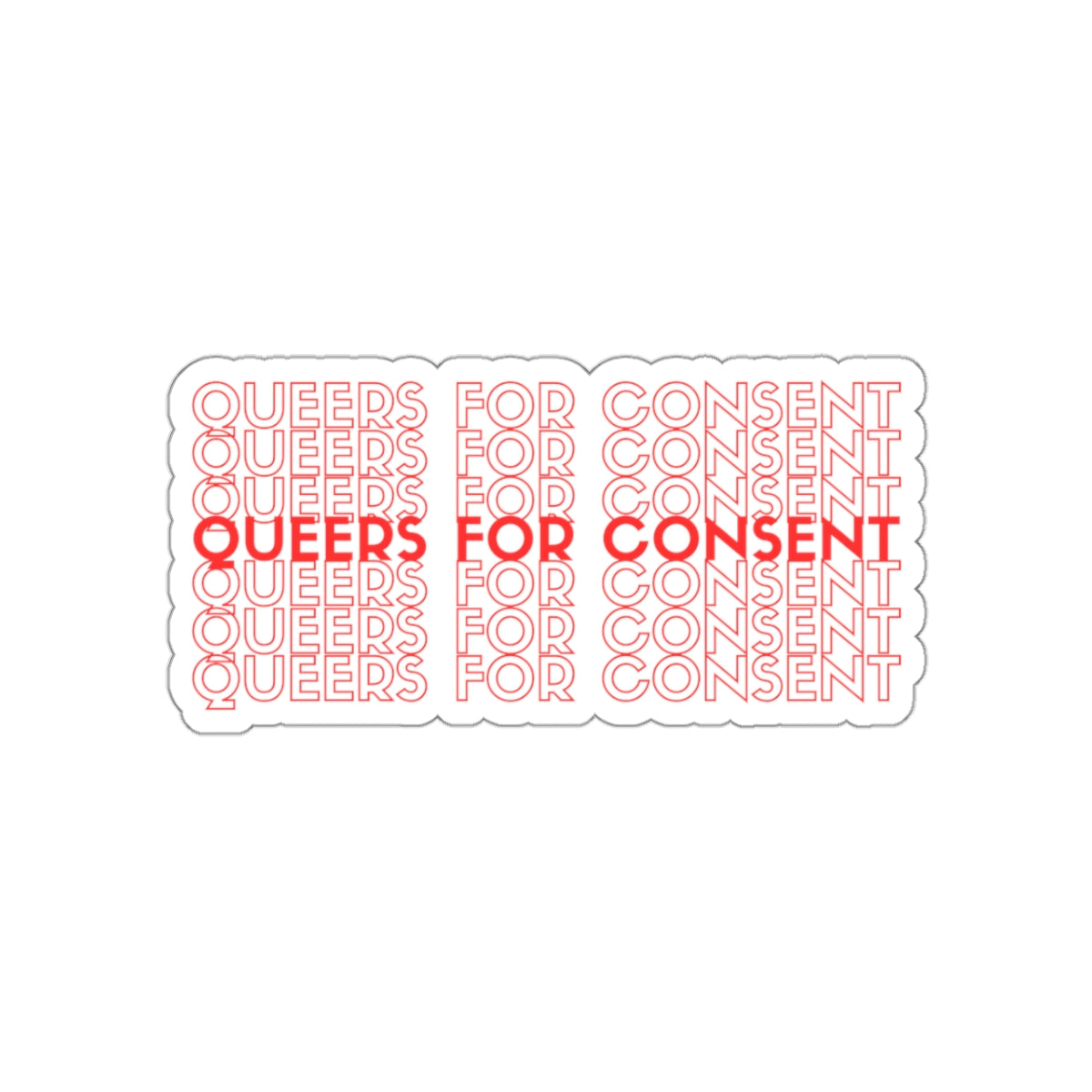 LGBTQ+ Kiss-Cut Stickers