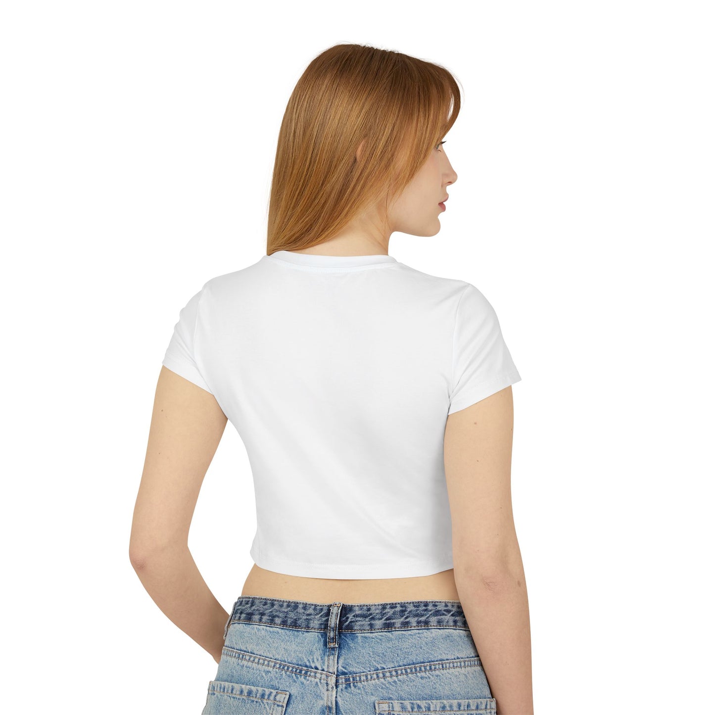 SAFEBAE Women's Baby Tee - Cute Cropped Top, Casual Wear, Gift for Friends, Summer Fashion, Trendy Graphic Tee