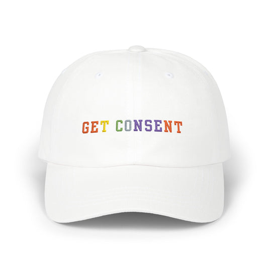 Get Consent PRIDEEmbroidered Hat