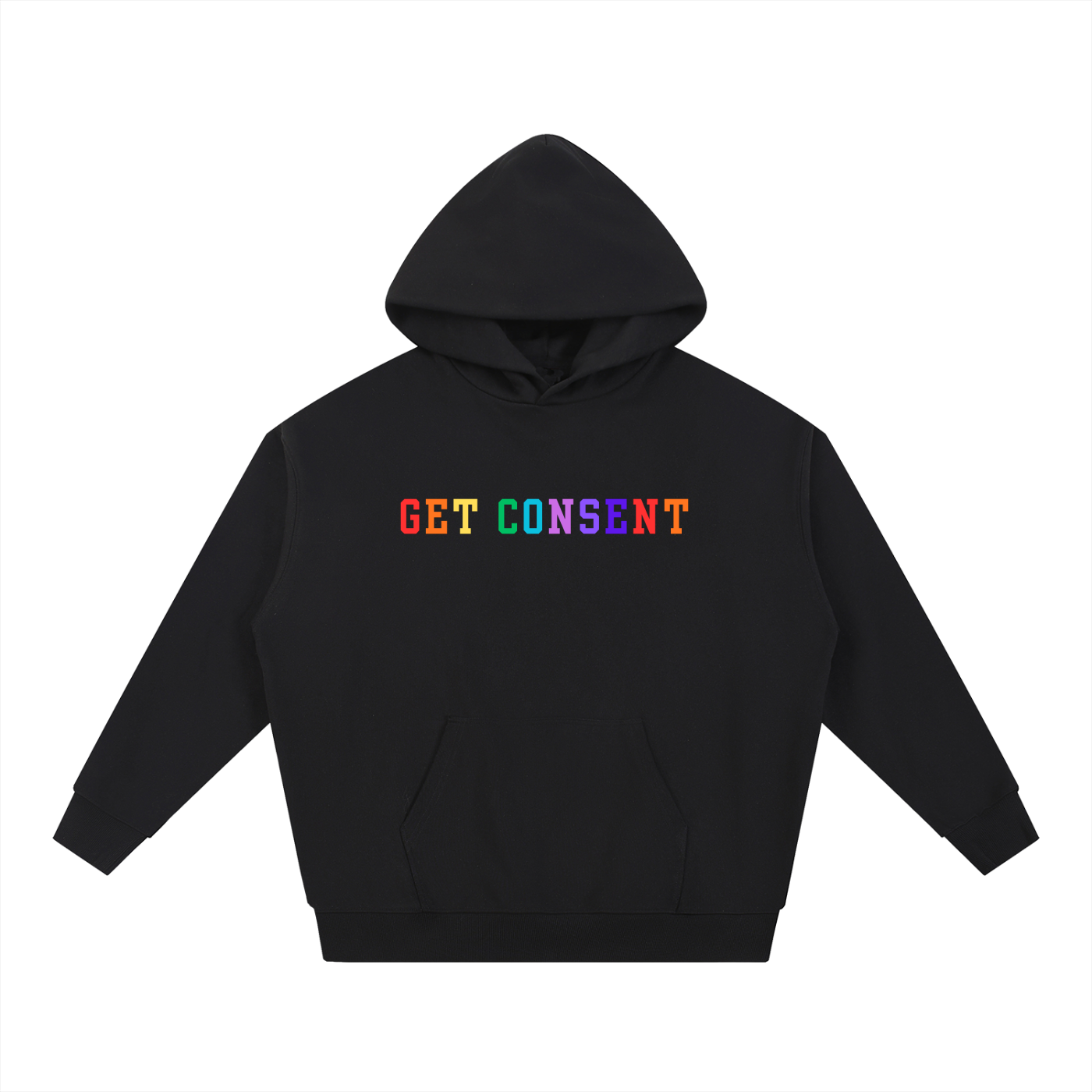 GET CONSENT PRIDE Essential Heavyweight Hoodie