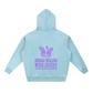 Snow Wash Fleece Oversize Hoodie