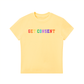 Get Consent PRIDE Essential Bodycon Crewneck T-Shirt