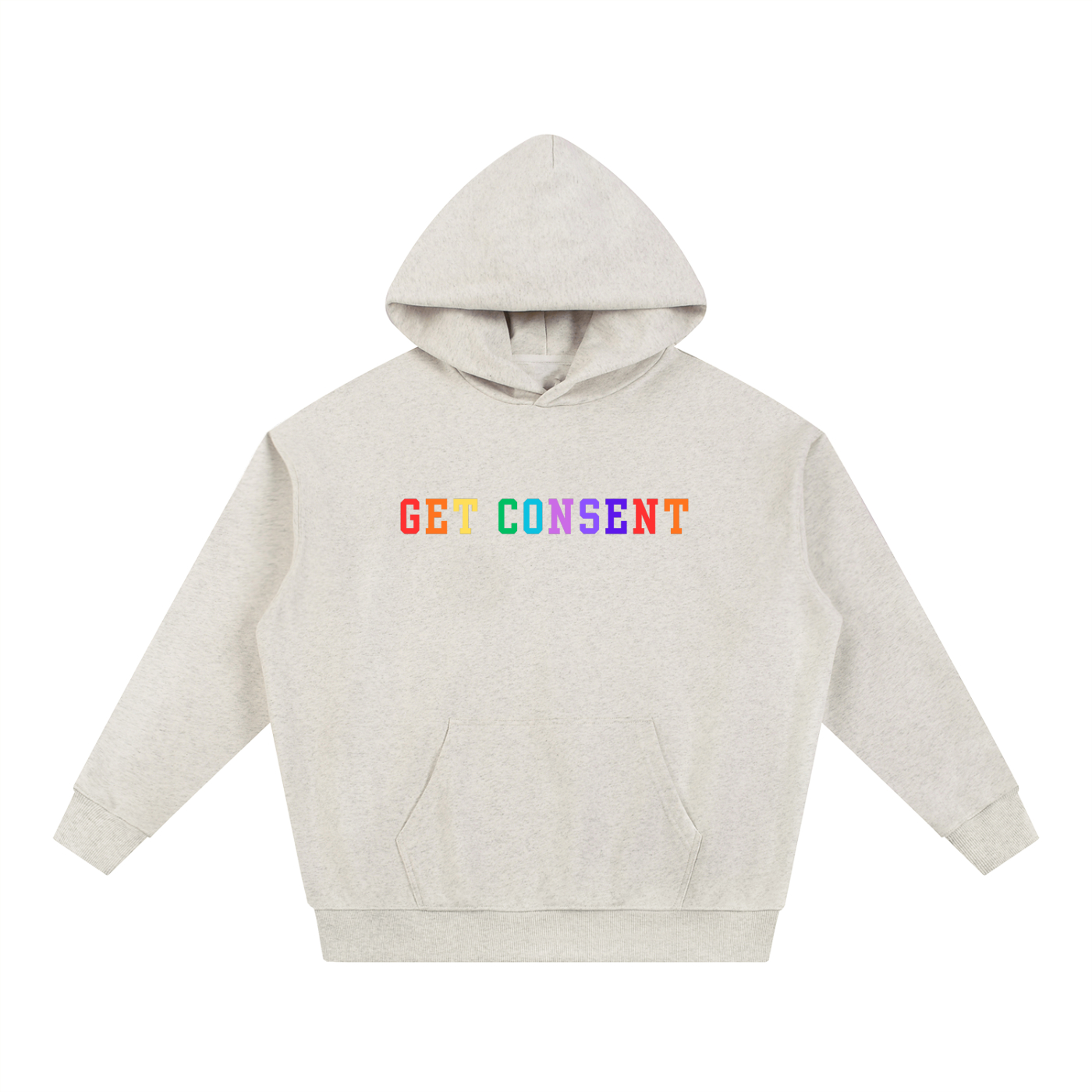 GET CONSENT PRIDE Essential Heavyweight Hoodie
