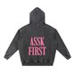 Consent Education Saves Lives Snow Wash Fleece Oversize Hoodie