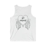 Get Consent Skeleton Hands Men's Softstyle Tank Top
