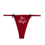 "yes chef!" Bow Thong