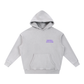S4JR x ASSK FIRST Butterfly Pin Snow Wash Fleece Oversize Hoodie