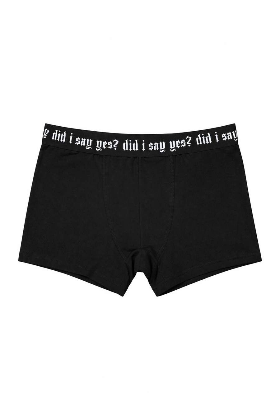 "Did I Say Yes?" Unisex Boxer Brief