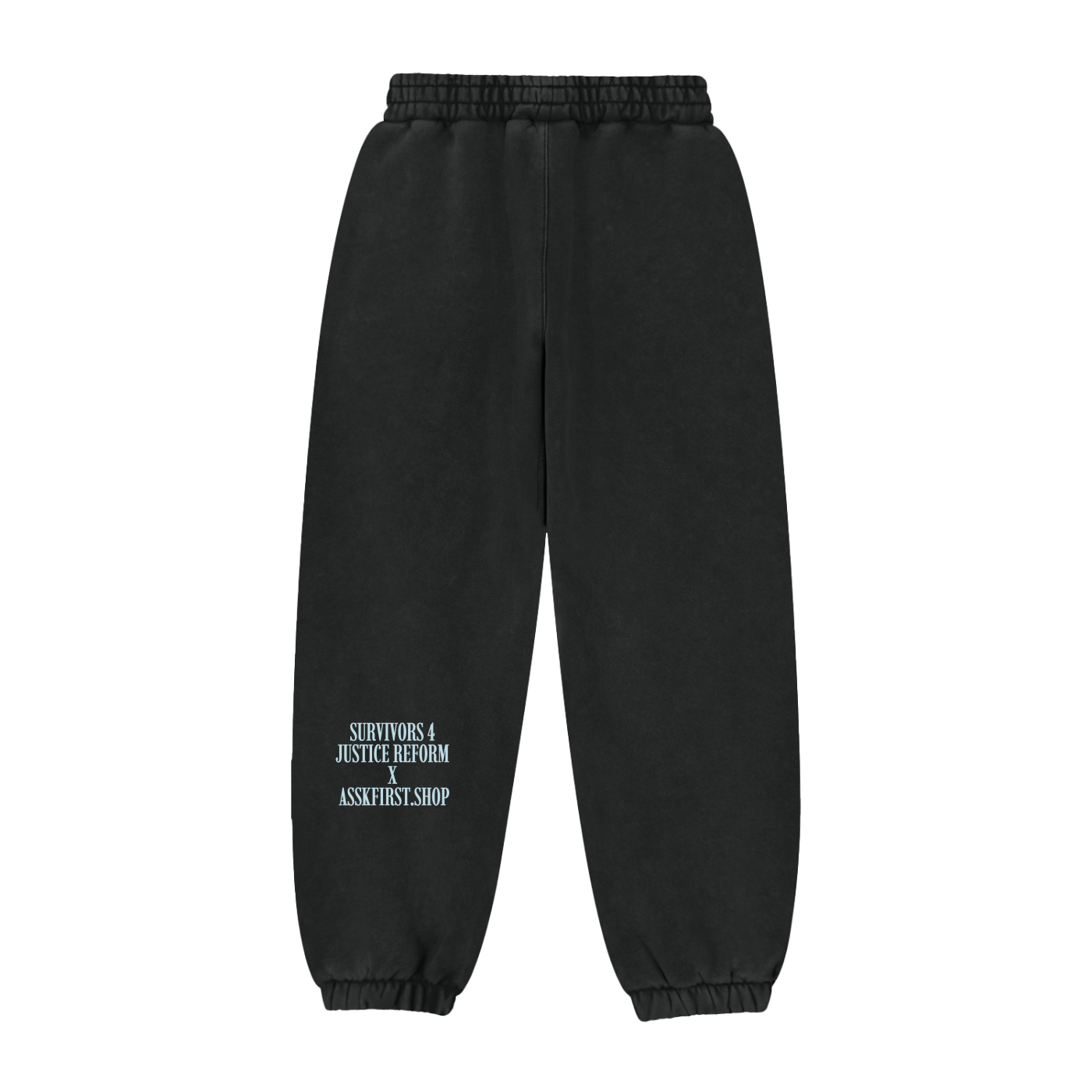 S4JR X ASSK FIRST Butterfly Fleeced Jogger Sweatpants