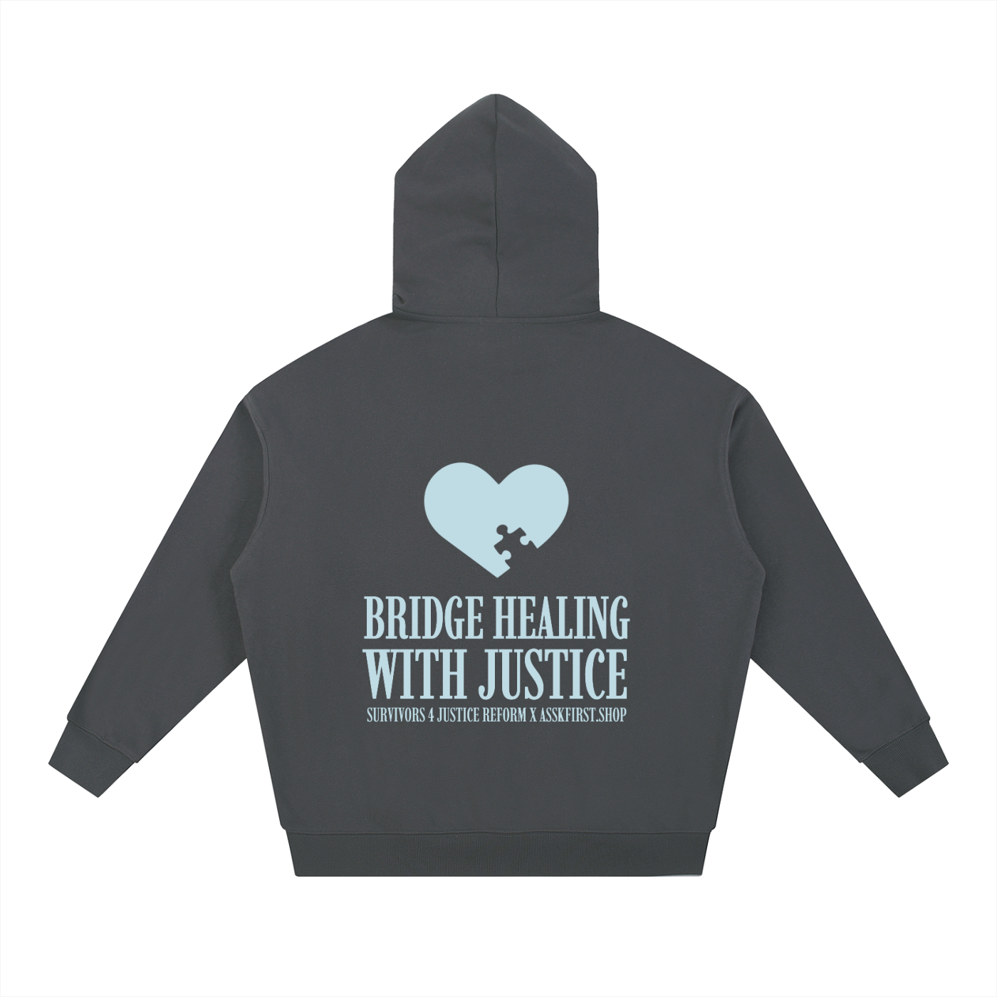 S4JR Puzzle Heart Heavyweight Hoodie