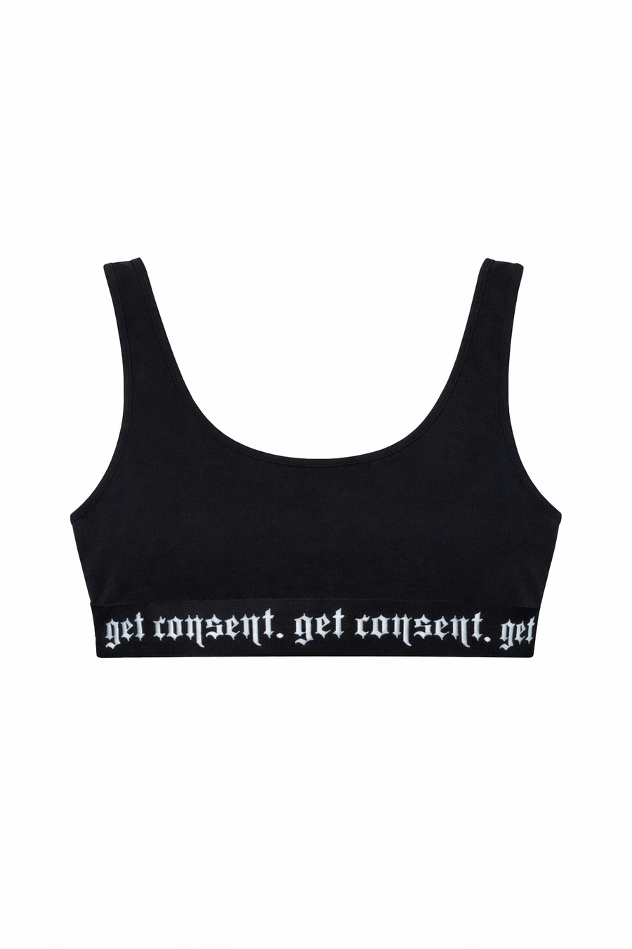 "Get Consent." Bra