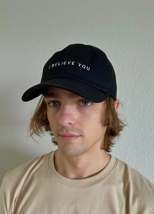 "i believe you" Modern Style Dad Hat