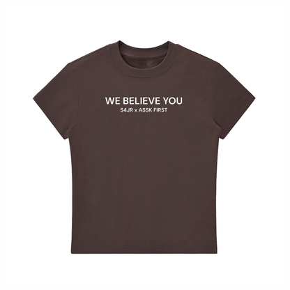 S4JR Bodycon Crewneck T-Shirt