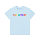 Get Consent PRIDE Essential Bodycon Crewneck T-Shirt