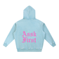 Assk First Snow Wash Fleece Oversize Hoodie