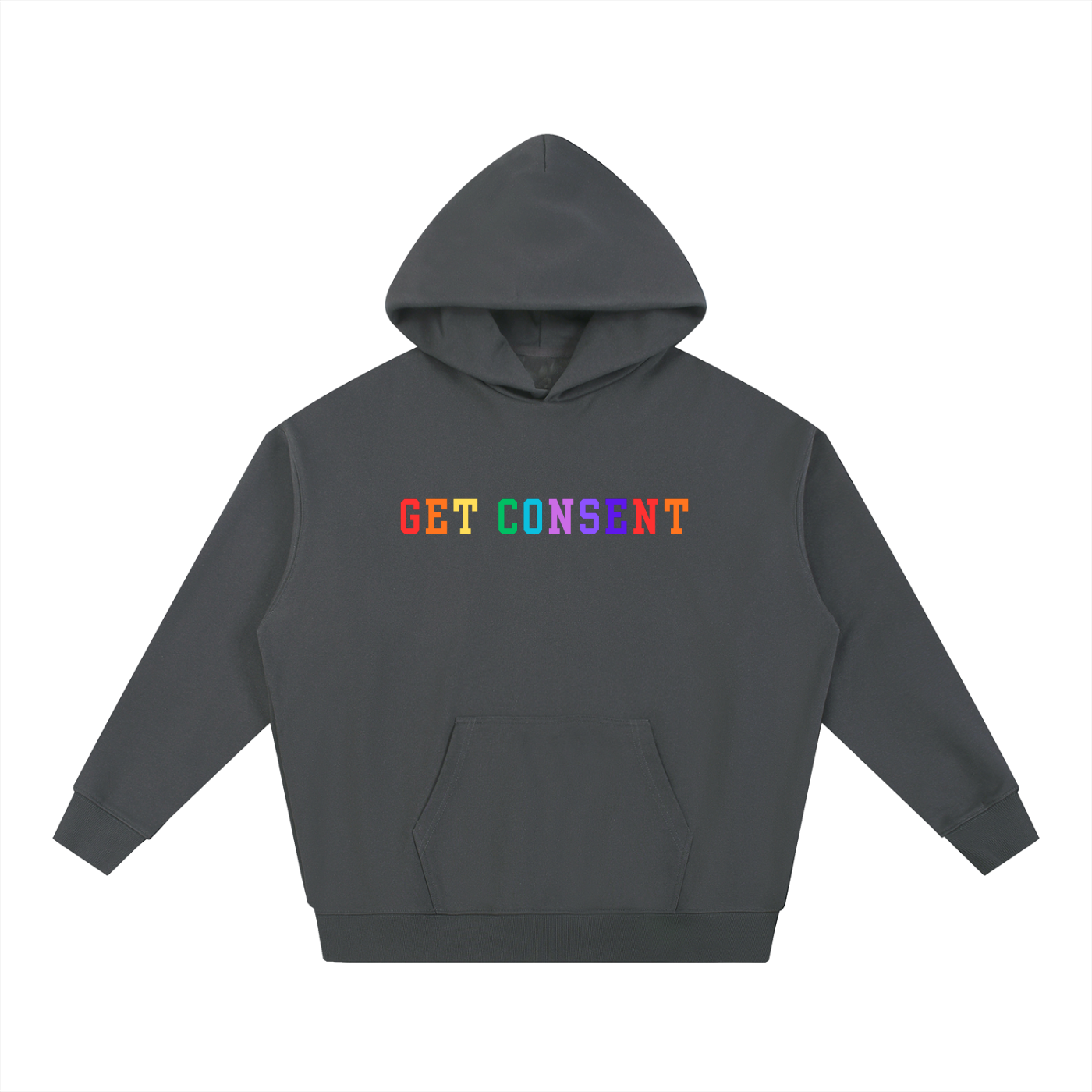 GET CONSENT PRIDE Essential Heavyweight Hoodie